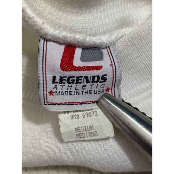 Vintage 1994 New York Jets Embroidered Heavyweight Sweatshirt Size M 22x28 - Picture 4 of 14